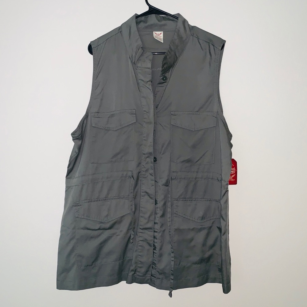Faded Glory Olive Green Vest